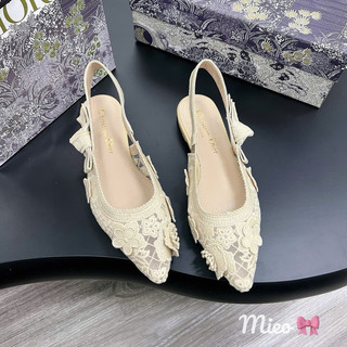 Sandal ren hoa đế bệt Fullbox