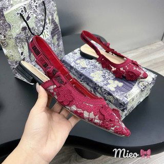 Sandal ren hoa đế bệt Fullbox