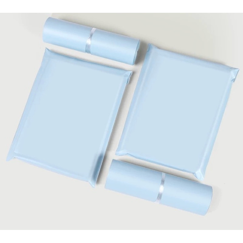 Túi niêm phong loại 1 size 15x22; 20x30; 25x35 màu xanh pastel siu xinh thích hợp dùng để gói hàng
