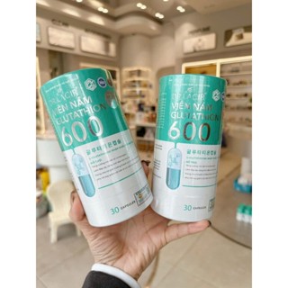 Viên uống trắng da ngừa nám DR.LACIR Glutathione 600 hộp 30 viên { Chính hãng}