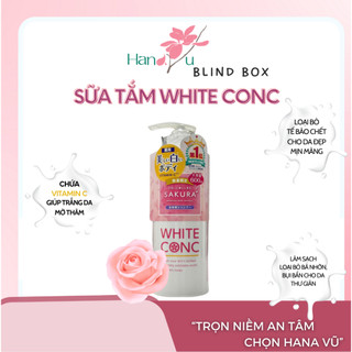 Sữa tắm trắng da White Conc 360ml và 600 ml