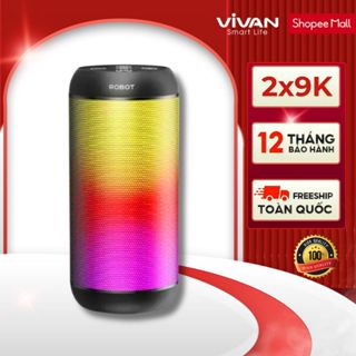 Loa TWS Bluetooth 5.3 VIVAN RB510 Âm Hay Bass Lớn Chống Nước IPX4 10W Hỗ trợ USB AUX TF card đàm thoại rảnh tay Tiện lợi