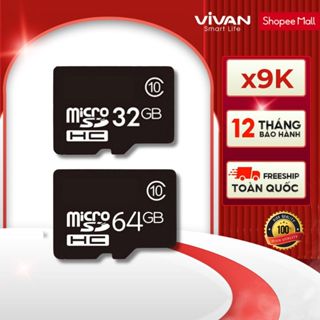 Thẻ Nhớ Micro SD VIVAN TF Card 32GB/ 64GB - Phù Hợp Cho Nhiều Thiết Bị Camera, Laptop, Loa, Điện Thoại