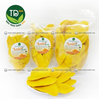 Xoài sấy dẻo thăng hoa nguyên vị, ngọt thanh, thơm ngon, không lẫn sơ, món ăn vặt yêu thích, bổ sung canxi cho mẹ bầu