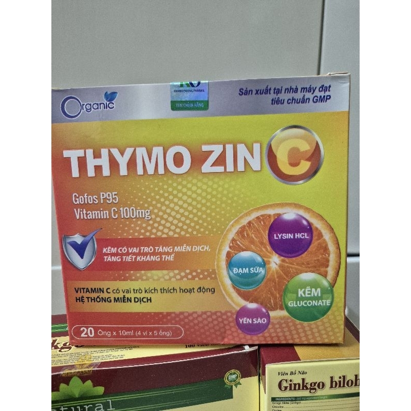 Thymo Zin tăng đề kháng hộp 20 ống