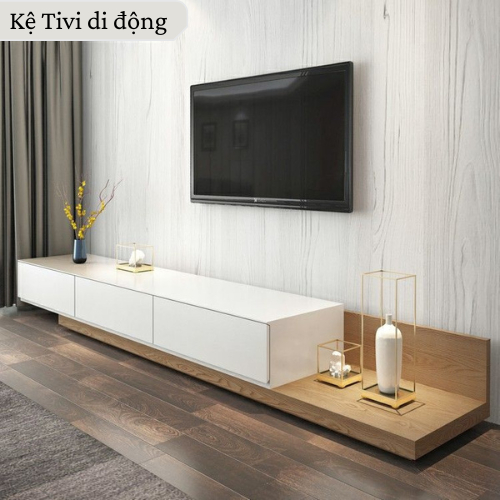 Kệ Tivi Di Động VUI DECOR, trang trí phòng khách