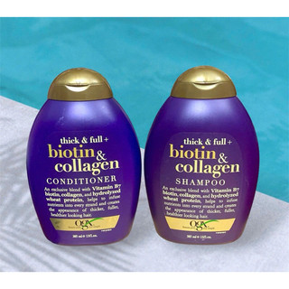 cặp dầu gội xả biotin collagen tím