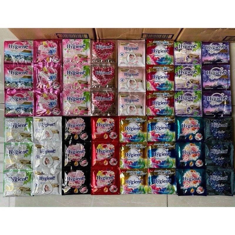 Com bo 12  gói nước sả vải hygen Thái Lan .