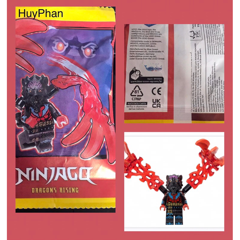 Lego Ninjago Lord Ras dragon rising 892502