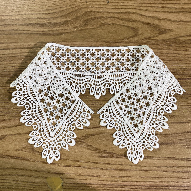CỔ COTTON SƠ MI TRẮNG VÀ ĐEN