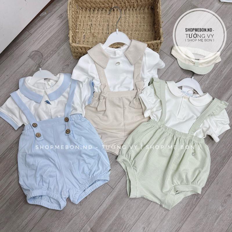 [ Nous ] Set yếm Nous cho bé trai bé gái