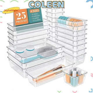 Khay mini chia cỡ để ngăn kéo bàn đựng đồ lặt vặt cá nhân tiện dụng thích hợp cho mọi người COLEEN