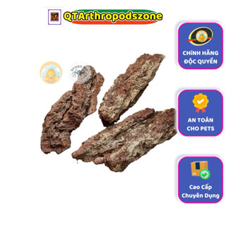 ReptiBark (Gỗ Thông) QTArthropodszone Cao Cấp Chuyên Dụng Cho Pets: Côn Trùng (Nhện, Rết, Bọ Cạp, ...) Và Bò Sát