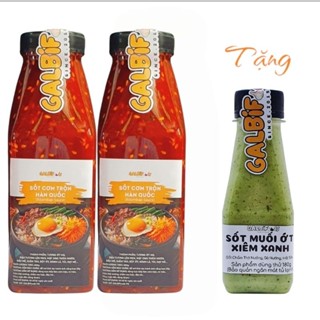 2 CHAI SỐT CƠM TRỘN, MÌ TRỘN, CHẤM THỊT NƯỚNG HQ + TẶNG SỐT MUỐI ỚT XIÊM XANH 180G