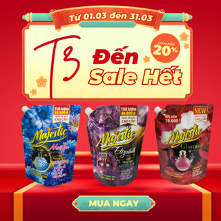 Nước xả vải cao cấp  Majestic 1.4 lit , Một lần xả, cả tuần thơm