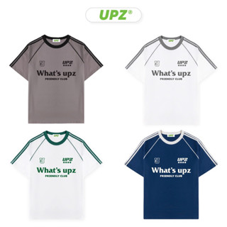 UPZ Áo Thun Raglan Cotton Tay Ngắn Unisex Nam Nữ In WHAT'S UPZ (4 Màu)