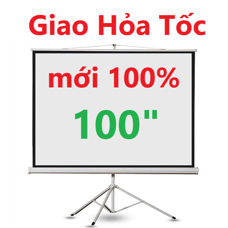 Màn chiếu 3 chân 100inch - 1m78 x 1m78