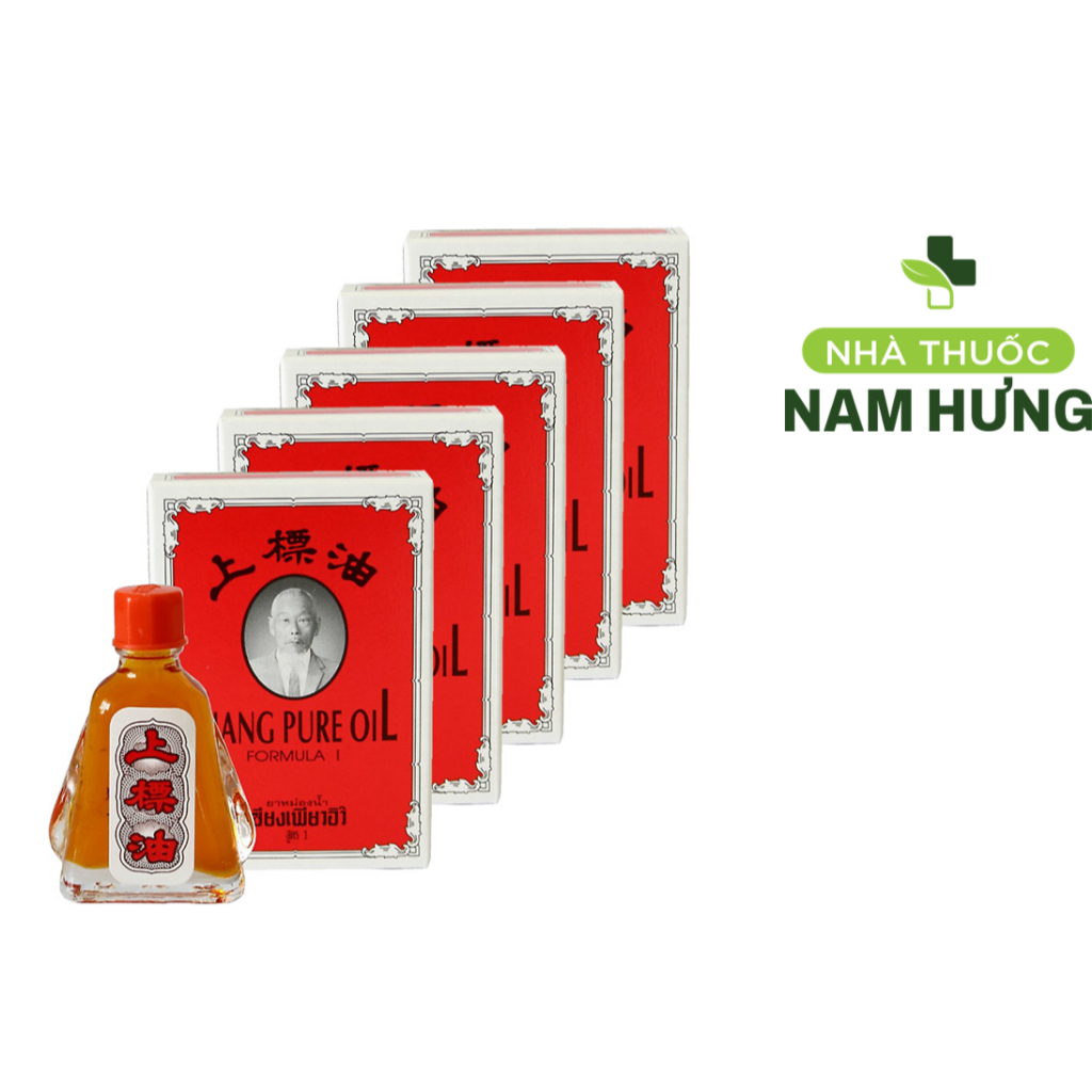Dầu gió Thái Lan chính hãng, dầu ông già Thái Lan Siang Pure oil