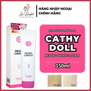  Kem - Sữa Dưỡng Thể Trắng Da Cathy Doll Ready 2 White Whitener Body Lotion Makeup Body Thái Lan 150ml 
