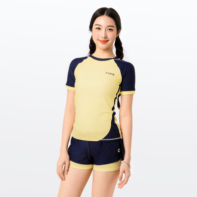 Áo bơi nữ SOBIE tay ngắn Gorgeous Aquila