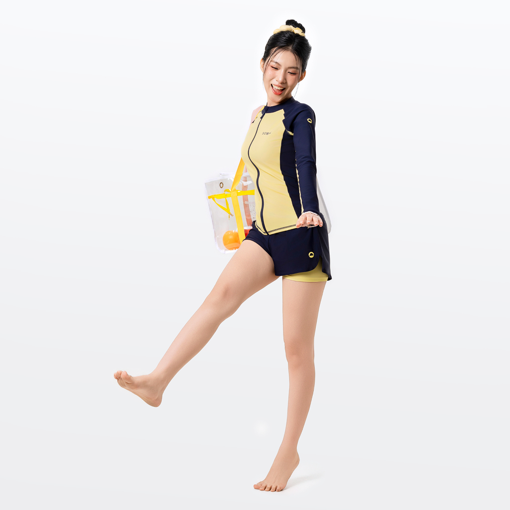 Áo bơi nữ SOBIE tay dài kín đáo và chống nắng Gorgeous Aero | BigBuy360 - bigbuy360.vn