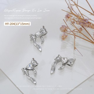Charm đính móng mix đá charm bạc đá đính móng - giá 1 charm GR23