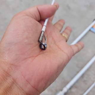 Cần câu lure Bạch Long Trắng - Pu Chống Xoắn