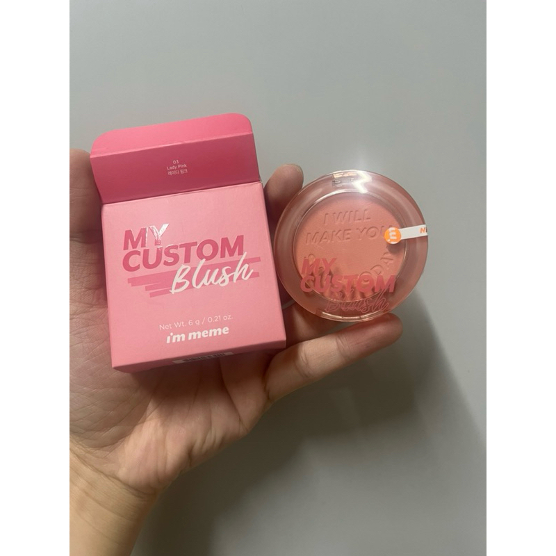 PHẤN MÁ HỒNG MÀU #3 LADY PINK I’M MEME