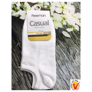 Vớ Freeman cổ ngắn tới mắc cá SOC104(Freeman)[hình thật+clip]VỚ/TẤT