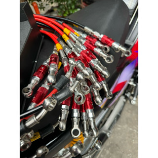 Dây Dầu GP + Ngắt Dầu Staubli + Đầu Alapter inox ( Full ngắt thiệt ) ( Bảo hành 12 tháng )