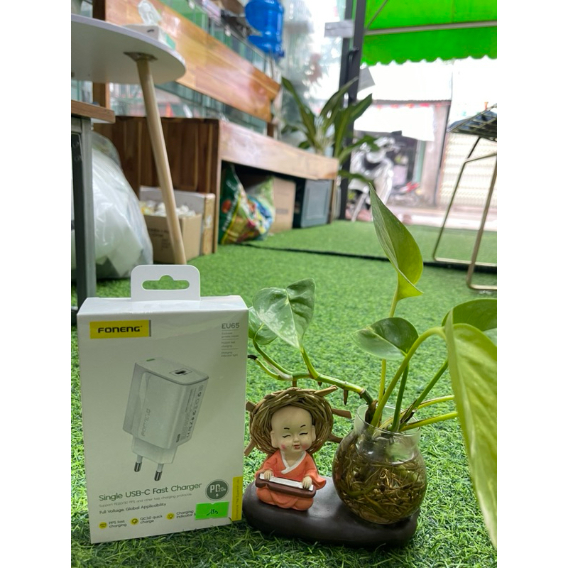 Củ sạc nhanh Foneng EU65 cổng đơn