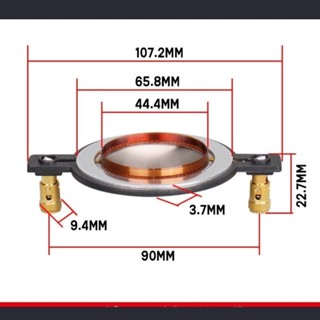 Coil loa treble 450 đường kính cuộn dây 44.4mm 8ohm dùng cho chép 450 Matin 450Pa và rcf 450