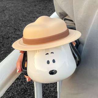 Ly cốc sứ uống nước hình Snoopy dễ thương dung tích 500ml có thể làm quà tặng