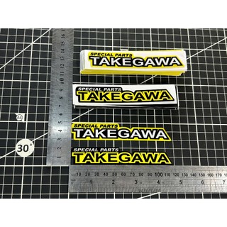 Tem Dán Sticker Logo Takegawa 120x2.5 Ricedecal