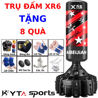 Bao cát đấm bốc - bao cát boxing dài 170cm đã nhồi hoàn thiện tặng găng đấm bốc + băng đa 3m dụng cụ tập đấm bốc chuyên