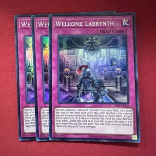 [Thẻ Bài Yugioh Chính Hãng] Welcome Labrynth