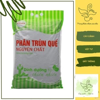 Phân Trùn Quế Hữu Cơ Nguyên Chất 5Kg - Phân Dạng Bột