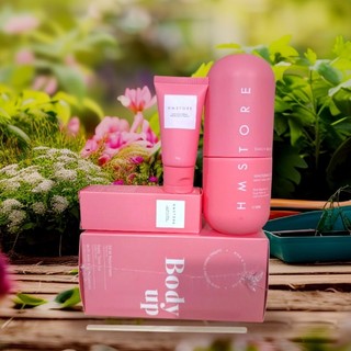(Mẫu mới)Kem Body Vip HM Store tặng kèm kích trắng