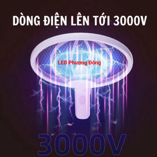 Vợt bắt muỗi gấp gọn cáp sạc USB DP - 839