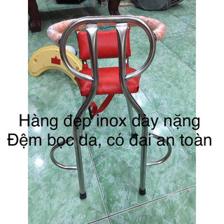 Ghế ngồi xe máy cho bé( hàng loại 1 dày đẹp ạ) không nhận đơn miền nam ạ