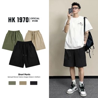 Quần Short KaKi Nam Nữ Unisex Chất Vải KaKi 2 Da Cao Cấp Form Ống Rộng Oversize Dài Qua Gối Q207