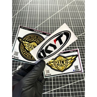 Tem Dán Sticker KYT 9.5x3.5