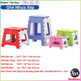  TBA SHOP  Ghế Xếp Nhựa Duy Tân Đủ Size