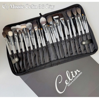 Bộ cọ Missie by Celin 36 cây – Full cọ nền, má, mắt – Sợi mềm, cán chắc, cho người mới đến chuyên