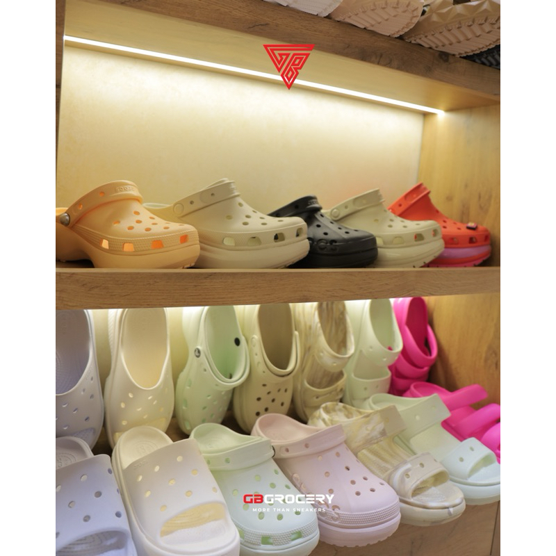 [Chính Hãng🔥] Dép Crocs Đế Cao - Ảnh thật shop chụp