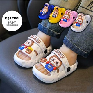 Dép cho bé, dép quai hậu cho bé trai bé gái hình labubu đáng yêu hàng Quảng Châu cao cấp D1