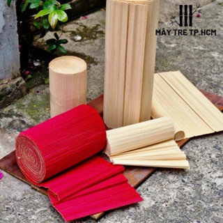  Mành tre rèm tre trang trí giá rẻ khổ 30cm 60cm làm phong nền chụp hình che nắng tiểu cảnh mùa tết 