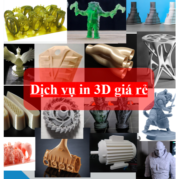 IN 3D FDM và Resin giá rẻ, uy tín, chất lượng - in 3D DATI ÊNESIA