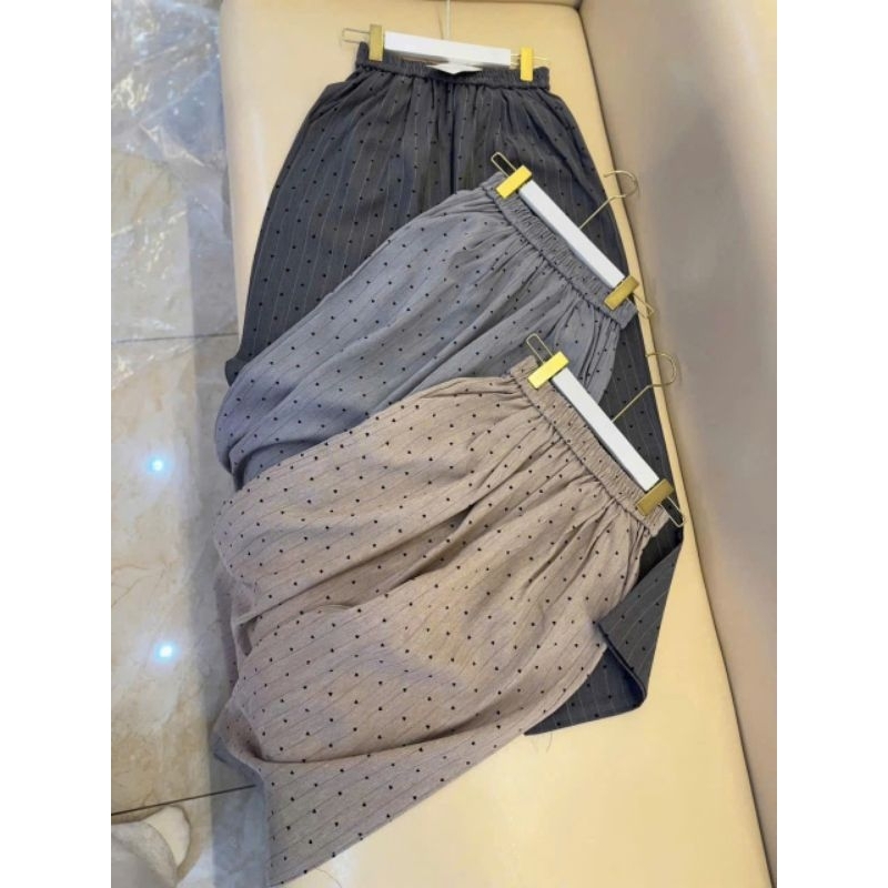 Quần suông ống rộng kẻ tim mẫu mới phong cách hàn quốc sang chảnh | BigBuy360 - bigbuy360.vn