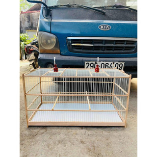 khung lồng lực dài 80cm rộng 40 cao 45 tự giáp.shop đã ráp 6 mặt. khách về ráp chỗ chốt là đc.pk co 2moc nậm 2cầu